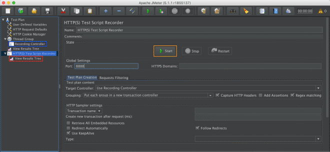 jmeter-recording